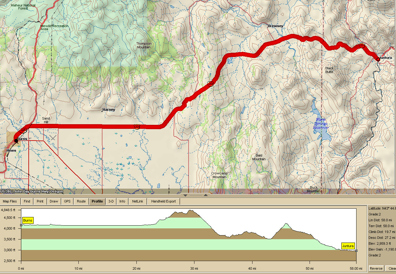 » Routes , a cycle trip across the USA
