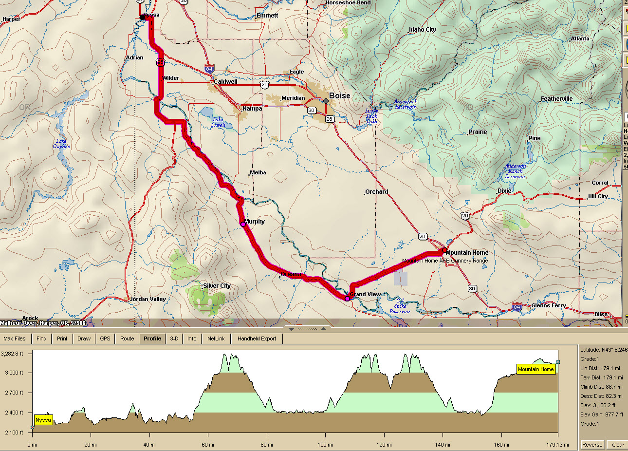 » Routes , a cycle trip across the USA